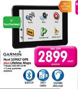 Garmin Nuvi 3590LT GPS Plus Lifetime Maps-5" Each