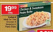 Iceland Meal For One Chicken & Sweetcorn Pasta Bake