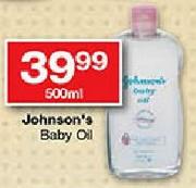 Johnson's Baby Oil-500ml
