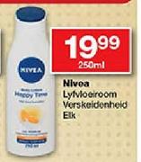 Nivea Lyfvloeiroom-250ml Elk