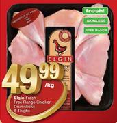 Elgin Fresh Free Range Chicken Drumsticks & Thighs-Per Kg