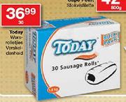 Today Worsrolletjies-30's