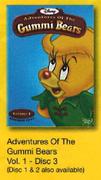 Adventures Of The Gummi Bears Vol.1 Disc 3-Each