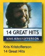 Kris Kristofferson 14 Great Hits CD-Each