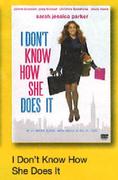 I Don't Know How She Does It DVD-Each