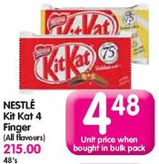 Nestle Kit Kat 4 Finger - Each