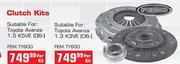 Femo Clutch Kits Suitable For Toyota Avanza 1.3 K3VE-Per Kit