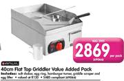 Anvil 40Cm Flat Top Griddler Value Added Pack-Per Pack