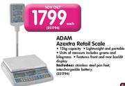 Adam Azextra Retail Scale-Each