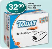 Today Sausage Rolls assorted-30's
