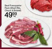 Beef Forequarter Pack 