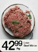 Lean Beef Mince-Per Kg