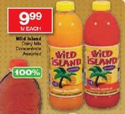 Wild Island Dairy Mix Concentrate-1Ltr Each