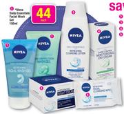 Nivea Daily Essentials Facial Wash Gel-150ml Each