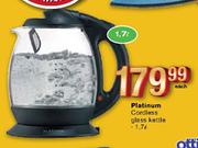 Platinum Cordless Glass Kettle-1.7L 
