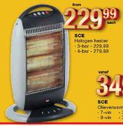 SCE 3-Bar Halogen Heater-Each