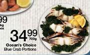 Ocean's Choice Blue Crab Portions-700gm