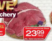 Rump/Porterhouse Steak-300gm