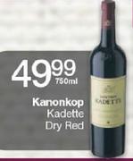 Kanonkop Kadette Dry Red-750ml