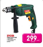 Ryobi 710W Impact Drill (HID710)-Each