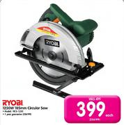 Ryobi 1250W 185mm Circular Saw (HCS-1250)-Each