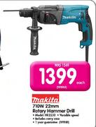 Makita 710W 22mm Rotary Hammer Drill (HR2230)-Each