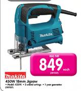 Makita 450W 18mm Jigsaw (4329K)-Each