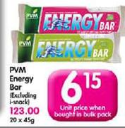 PVM Energy Bar-45g