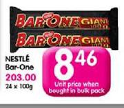 Nestle Bar-One-100g