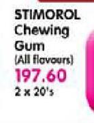Stimorol Chewing Gum-2x20's