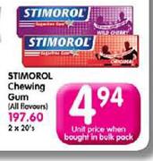 Stimorol Chewing Gum-20's