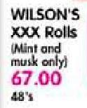 Wilson's XXX Rolls - 48's