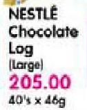 Nestle Chocolate Log- 40'sx46g