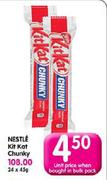Nestle Kit Kat Chunky- 45g
