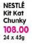 Nestle Kit Kat Chunky- 24x45g