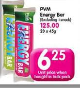 Pvm Energy Bar-45g Each
