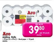 Aro Adding Rolls-Per 10 Pack