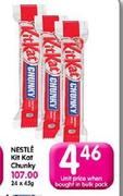 Nestle Kit Kat Chunky-45gm Each