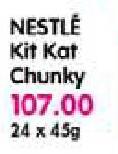 Nestle Kit Kat Chunky-24X45gm