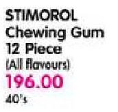 Stimorol Chewing Gum 12 Piece(All Flavours)-40's