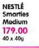 Nestle Smarties Medium-40X40gm