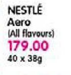 Nestle Aero(All Flavours)-40X38gm 
