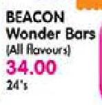 Beacon Wonder Bars(All Flavours)-24's