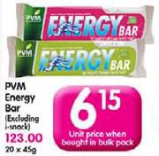 PVM Energy Bar Each