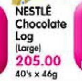 Nestle Chocolate Log-40'sx46gm