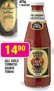 All Gold Tomato Sauce - 700ml