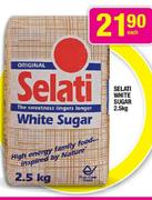 Selati White Sugar-2.5kg Each