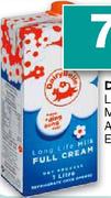 Dairy Belle Long Life Milk Assorted-1l Each