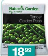 Nature's Garden Tender Garden Peas-1kg