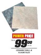 Ceramic Walls & Floor Tiles-Per Box